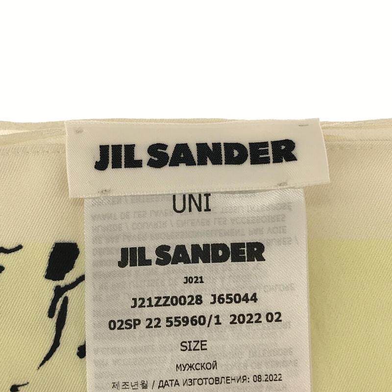 JIL SANDER / ジルサンダー | 2022AW | 総柄プリント ノベルティ