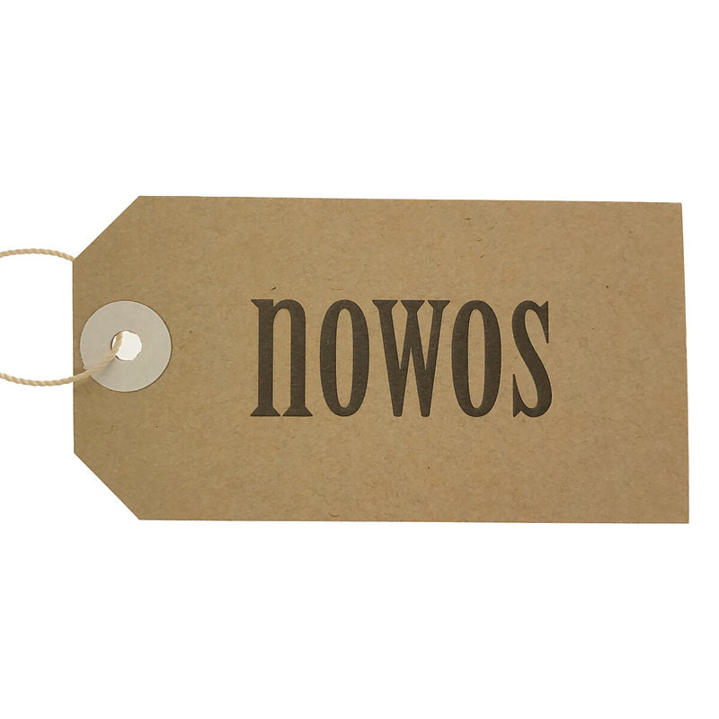 NOWOS / ノーウォス | Long gown ベルト付き コットン ロングガウン