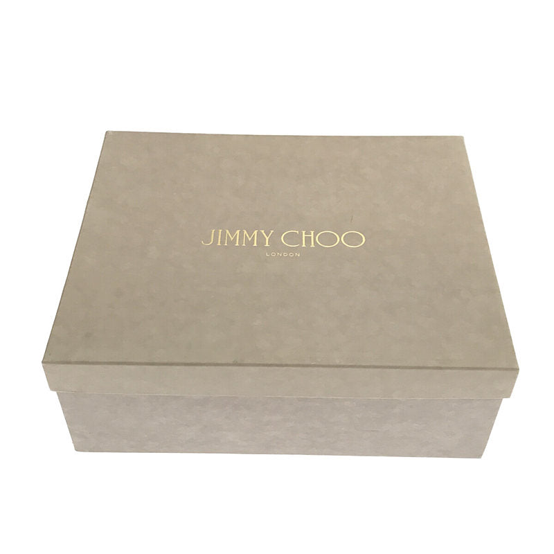 JIMMY CHOO / ジミーチュウ | Romy 85 glitter pumps パンプス | 34 | シルバー | レディース