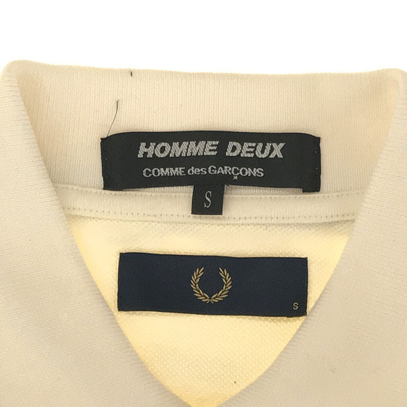 COMME des GARCONS HOMME DEUX / コムデギャルソンオムドゥ | 2019AW | × FRED PERRY ポロシャツ |  S |