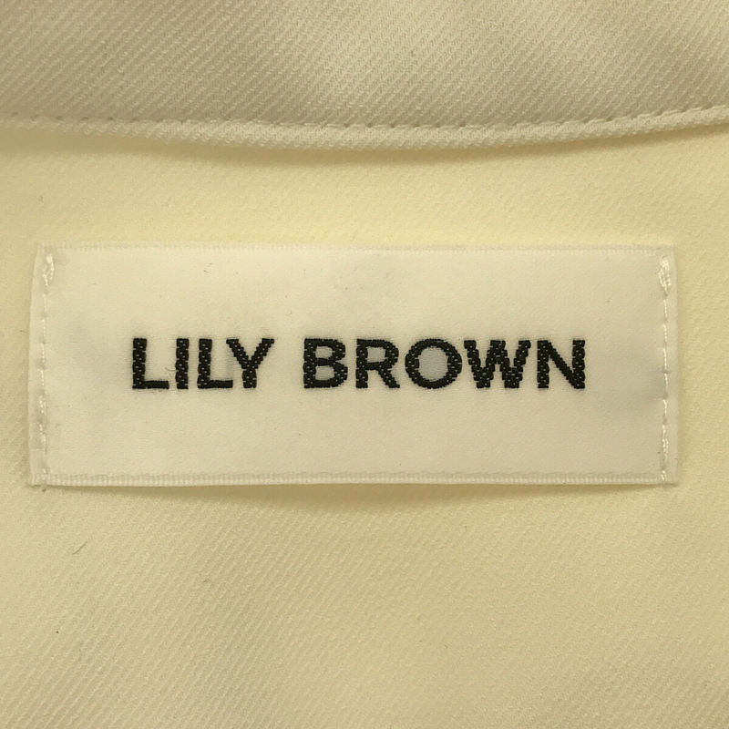 LILY BROWN / リリーブラウン | スイッチングレースロングスリーブ