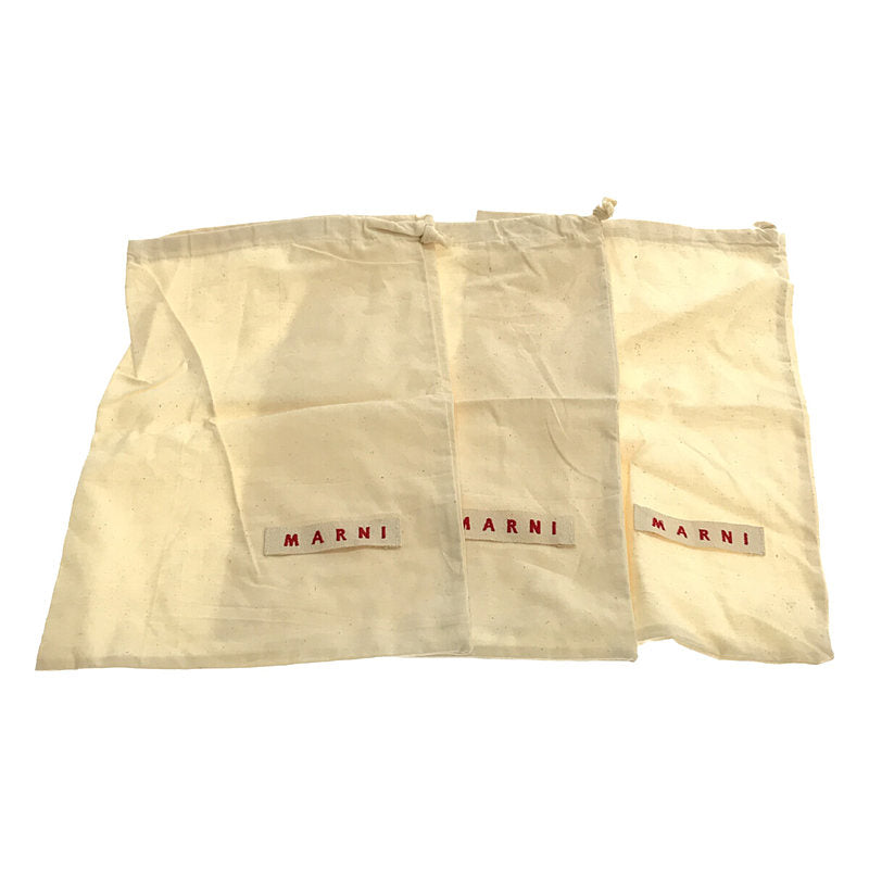 MARNI / 마르니 | 스웨이드 가죽 리본 펌프 | 38 | 블랙 | 여성