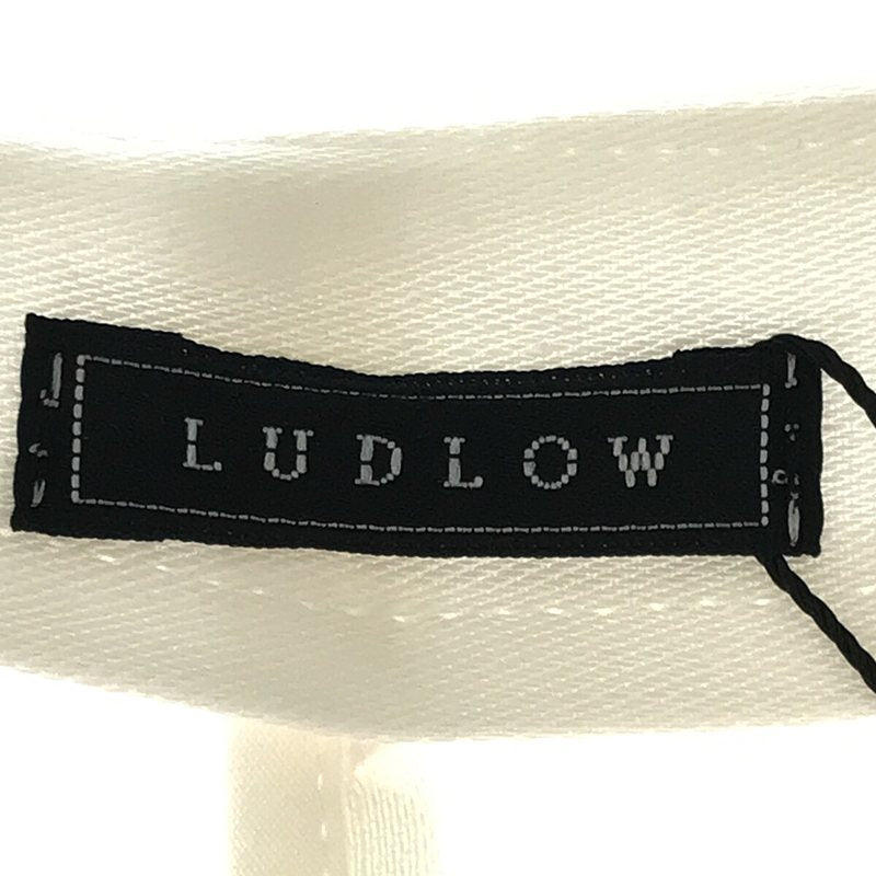 LUDLOW / ラドロー | CLALINET fabric ボウタイ シャツ ワンピース | F |