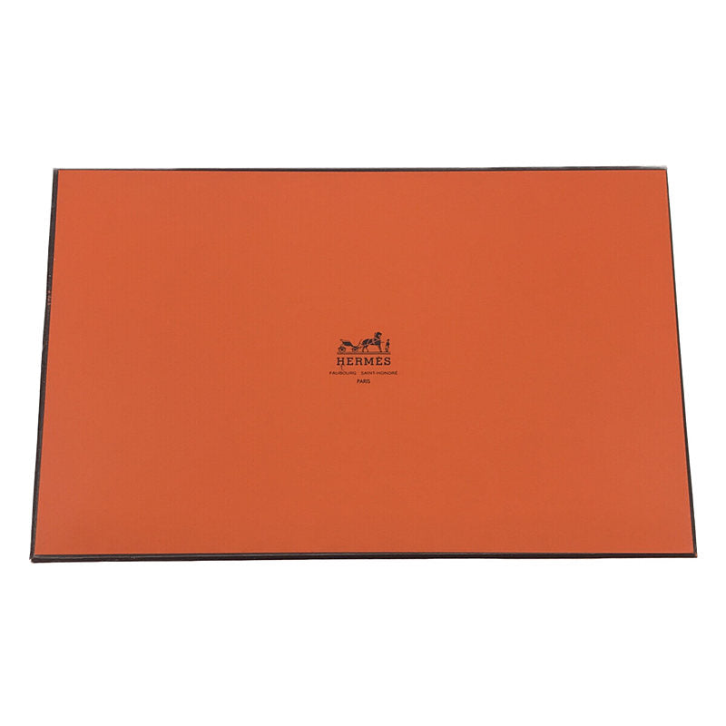 愛馬仕 |帶盒的皮革寬腰帶涼鞋/穆勒鞋 | 35 |布朗 |女性的