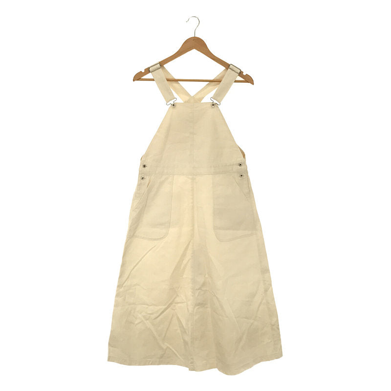 [Good Condition] harenoti. / Harenochi | Jumper Skirt, Overalls, Salopettes, Dress | White | Women's