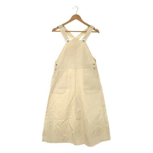 [Good Condition] harenoti. / Harenochi | Jumper Skirt, Overalls, Salopettes, Dress | White | Women's