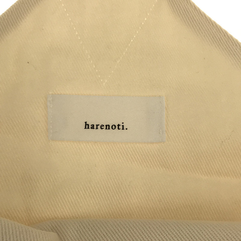 【美品】  harenoti. / ハレノチ | ジャンパースカート オーバーオール サロペット ワンピース | ホワイト | レディース