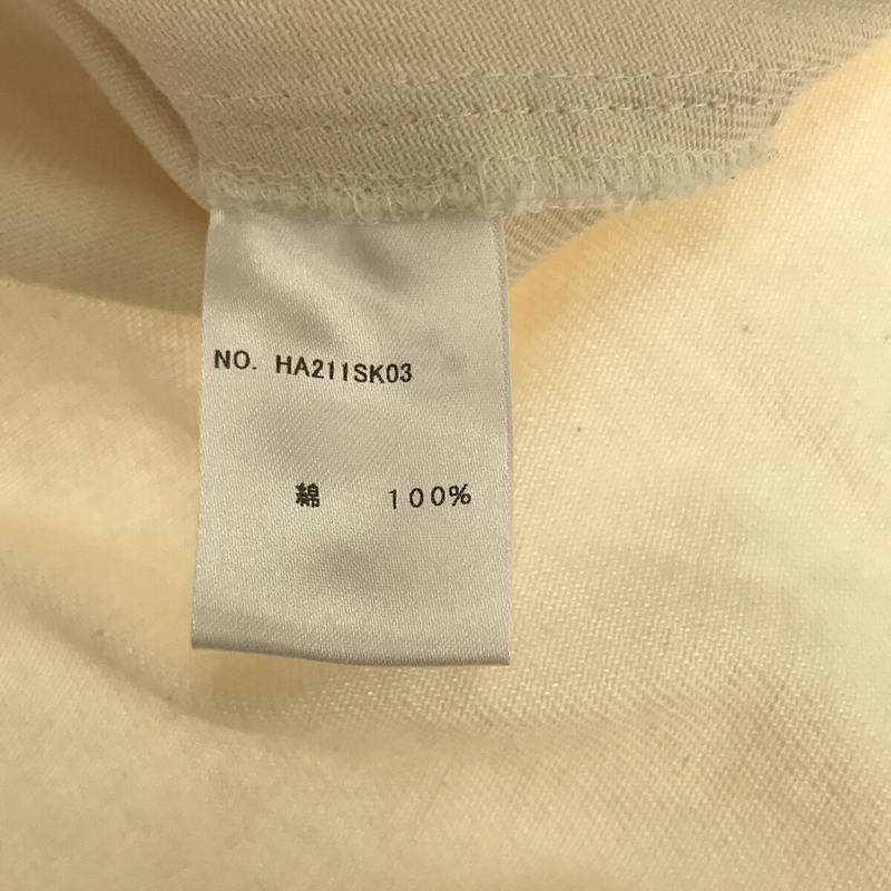 【美品】  harenoti. / ハレノチ | ジャンパースカート オーバーオール サロペット ワンピース | ホワイト | レディース