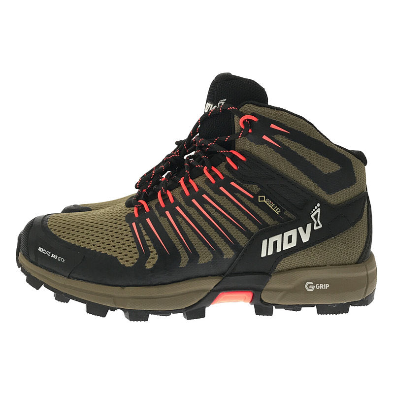 【신품】 inov-8 / 이노베이트 | ROCLITE G 345 GORE-TEX 록라이트 고어텍스 하이킹 슈즈 | 22 | BROWN / CORAL | 여성