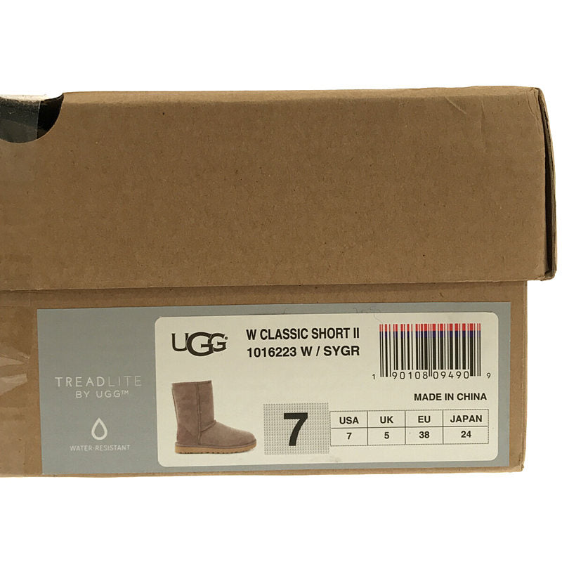 UGG / アグ | W CLASSIC SHORT II クラシック ショート 2 ムートン ブーツ | 24 |