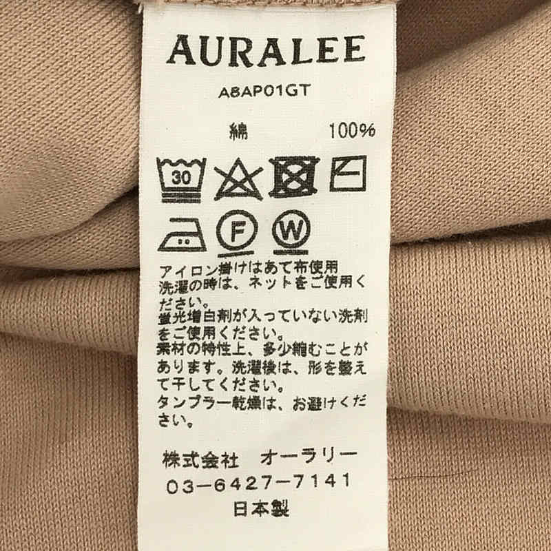 AURALEE / オーラリー | LUSTER PLAITING L/S TEE A8AP01GT ラスター