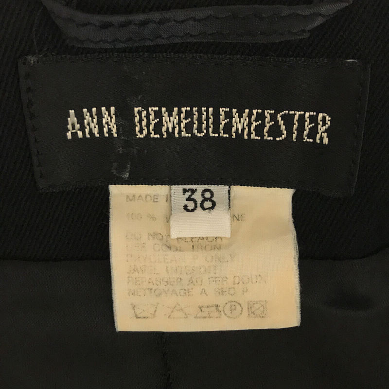 ANN DEMEULEMEESTER / アンドゥムルメステール | イタリア製 ウール 2B