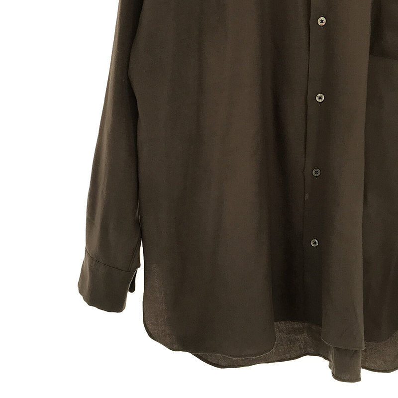 MARKAWARE / マーカウェア | REGULAR COLLAR SHIRTS COMFORT FIT WOOL