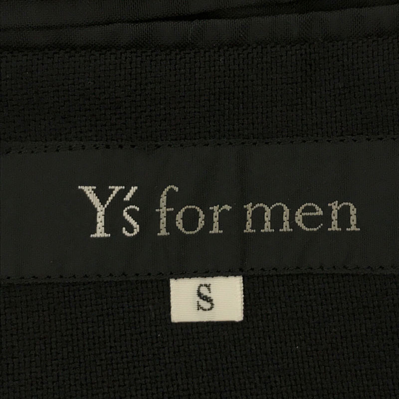 Y's for men / ワイズフォーメンヨウジヤマモト | ウール 3B テーラード ジャケット タック パンツ セットアップ スーツ | S |