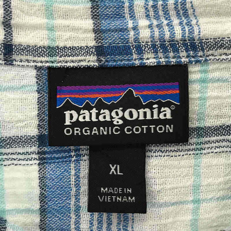 Patagonia / パタゴニア | オーガニック コットン ちりめん チェック 