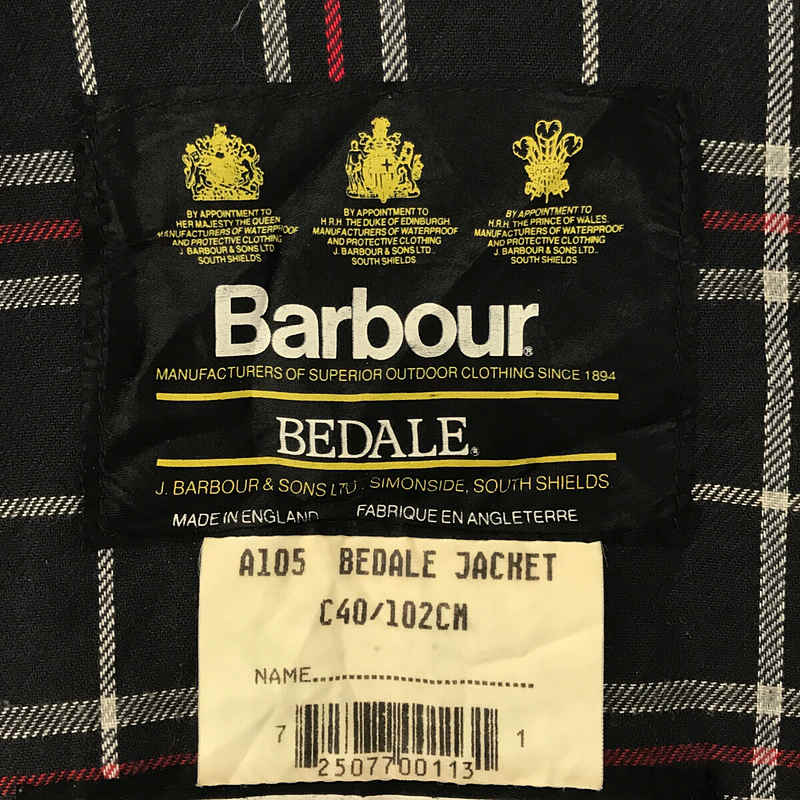 Barbour / バブアー | 1994年製 90s～ Vintage ヴィンテージ 3ワラント