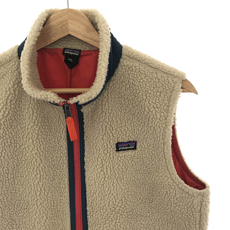 Patagonia / パタゴニア | KIDS RETRO-X VEST キッズ レトロX ボアフリース ベスト | XXL |