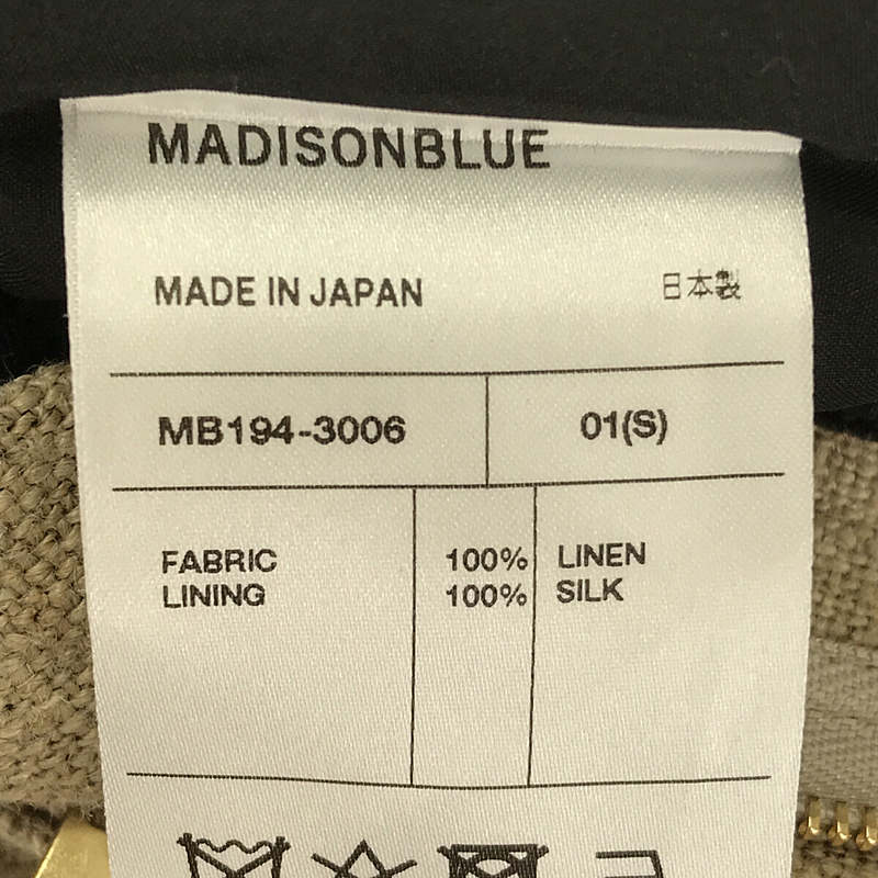 MADISON BLUE / マディソンブルー | 2019AW | FLARE PANTS LINEN