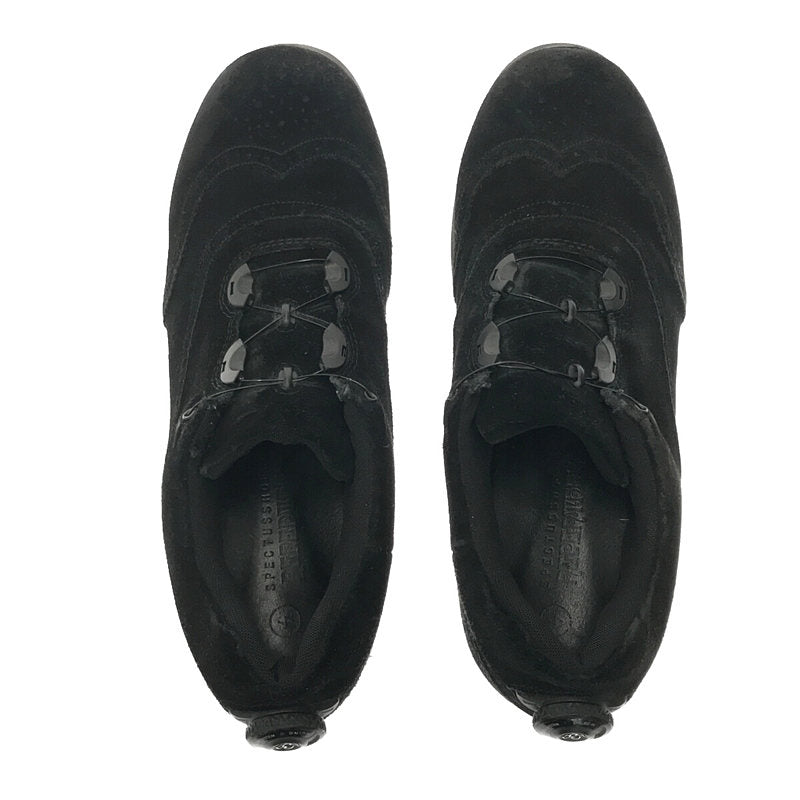 美品 SPECTUSSHOECO 43 革靴 ウイングチップ BOA 黒 - 靴