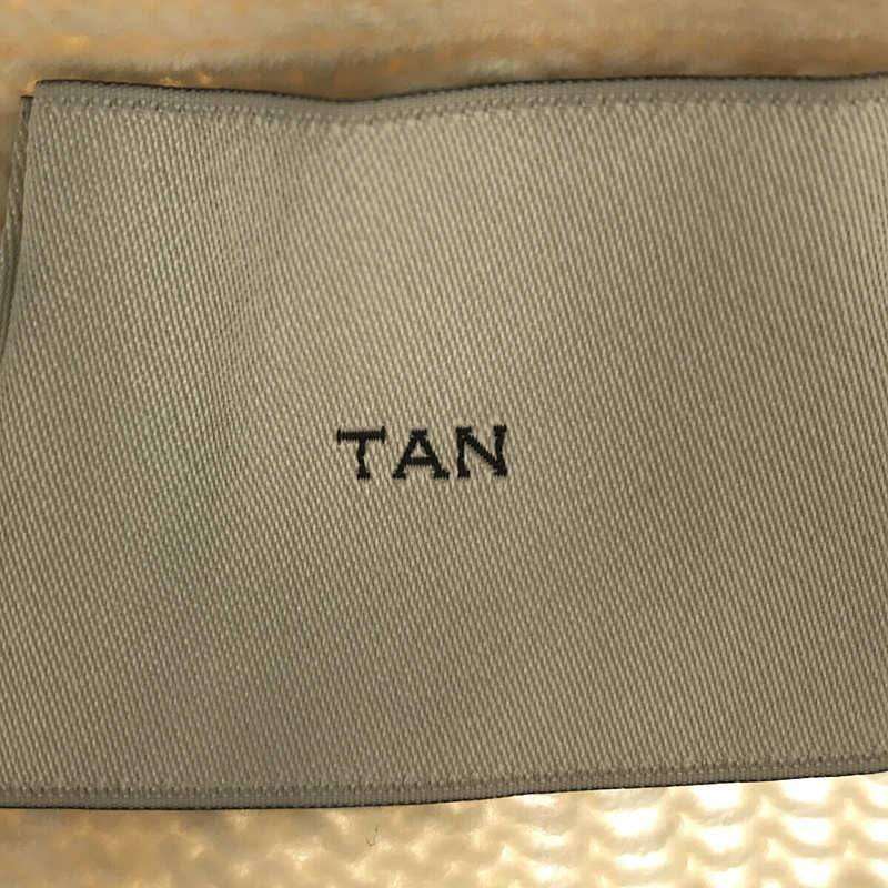 TAN / タン | 2019AW | デザイン ニットカーディガン | F | オフホワイト | レディース
