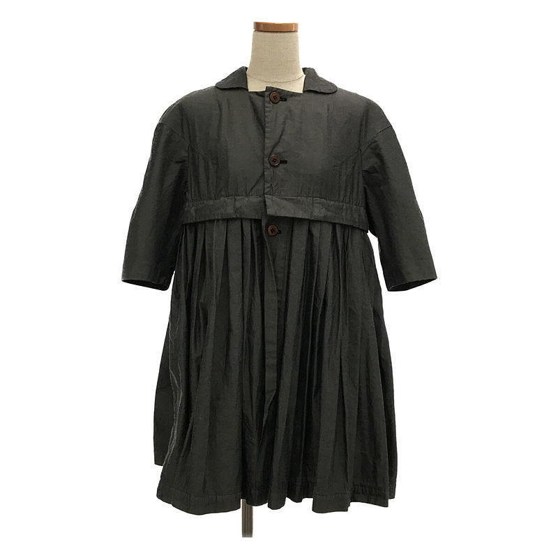 COMME des GARCONS | 16ss Blue Witches 聚酯纖維縮水外套 | S |灰色 |女性的