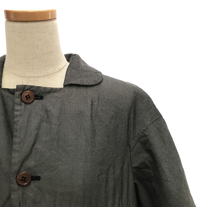 COMME des GARCONS | 16ss Blue Witches 聚酯纖維縮水外套 | S |灰色 |女性的