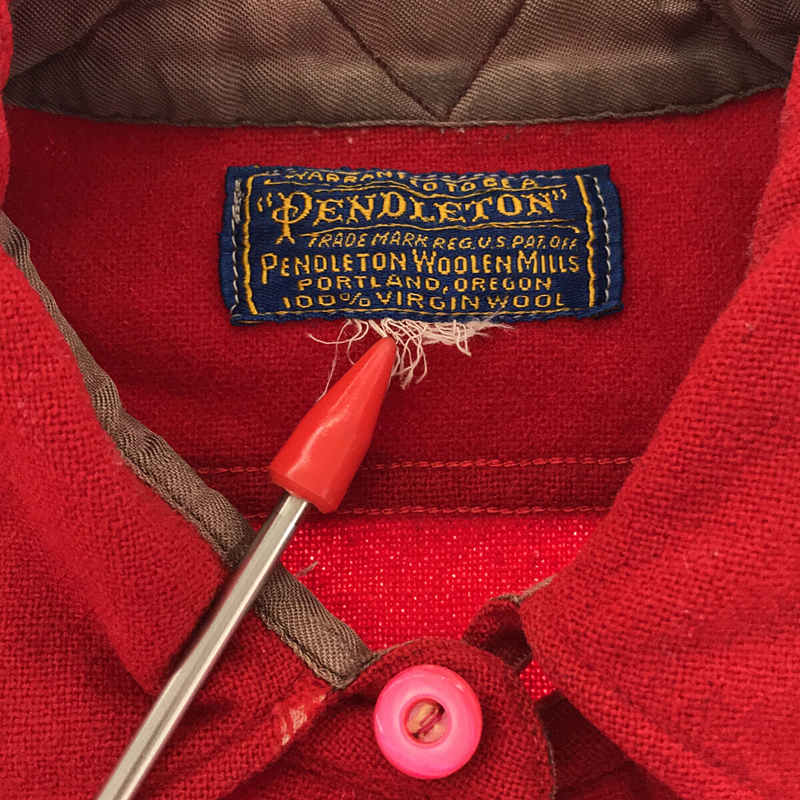 PENDLETON / ペンドルトン | 1940s〜 vintage ウールシャツ | ー |