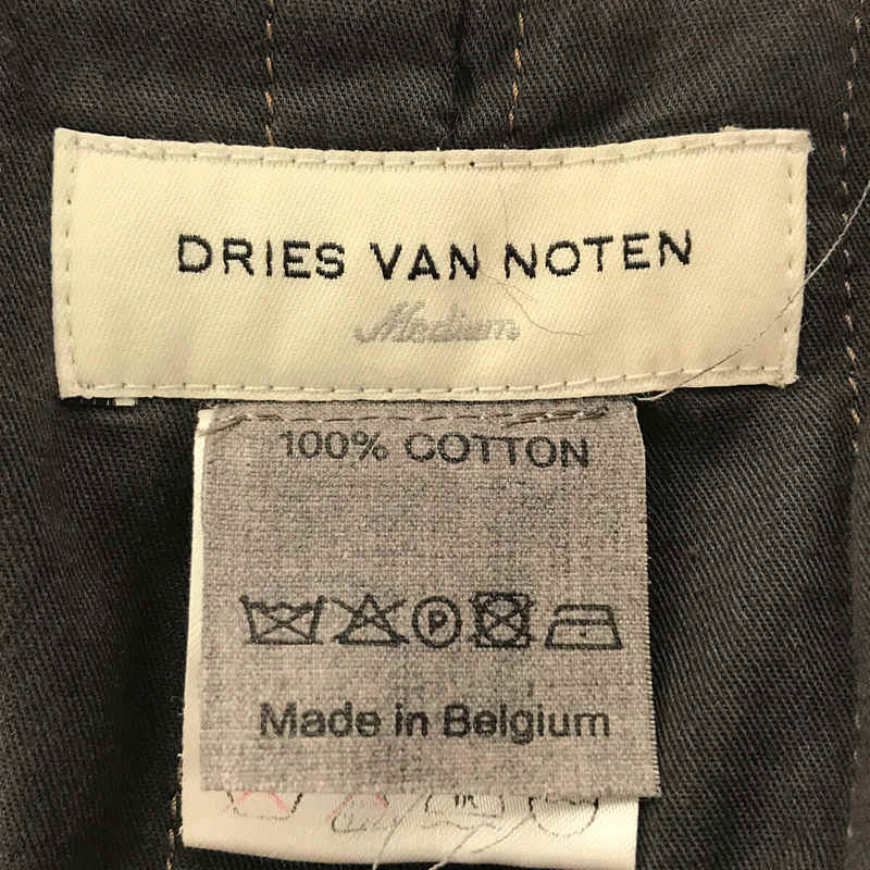 DRIES VAN NOTEN / ドリスヴァンノッテン | ボタニカル刺繍 ビッグカラー コート | M |