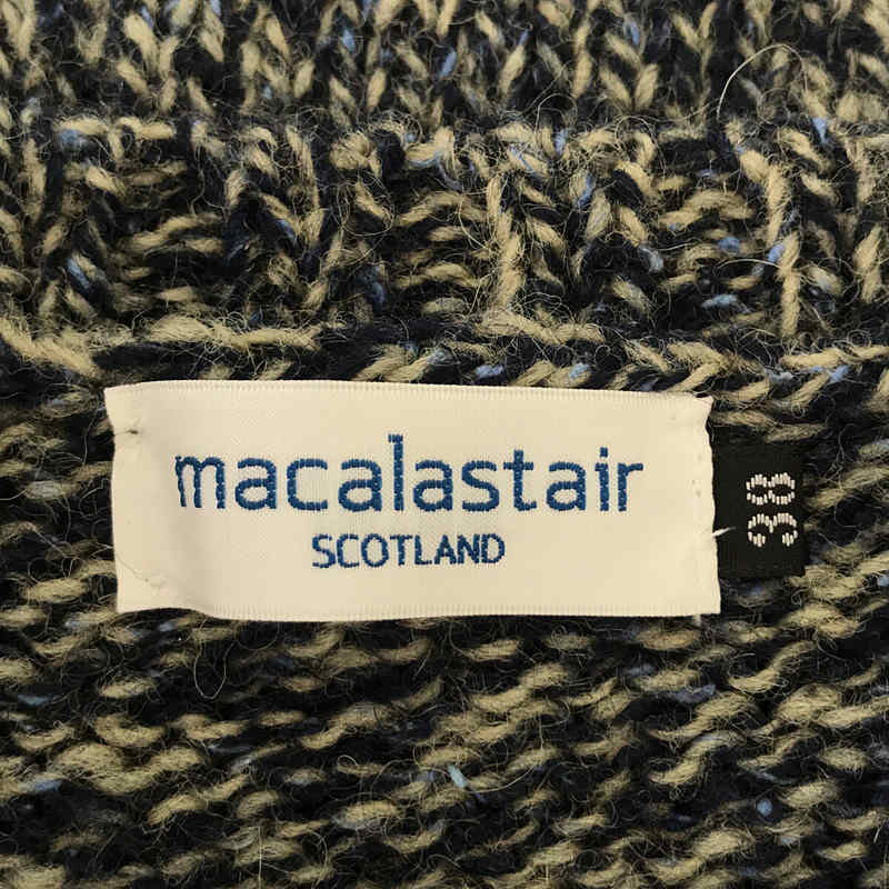 macalastair / マカラスター | スコットランド製 ウール シルク 