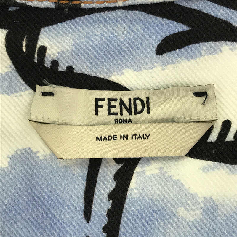 FENDI / フェンディ | 2020AW | × Joshua Vides ジョシュアヴィーダス デニム ドレス | 38 |