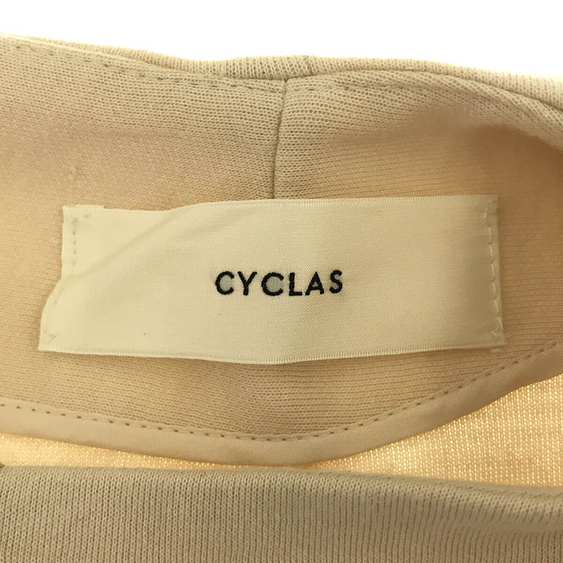 美品】 CYCLAS / シクラス | CTN/NYL ダンボールドレス クルーネック