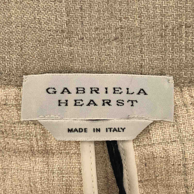 [新] Gabriela Hearst | JUDY SHORTS 羊毛束帶短褲 | 48 |米色 |女性的