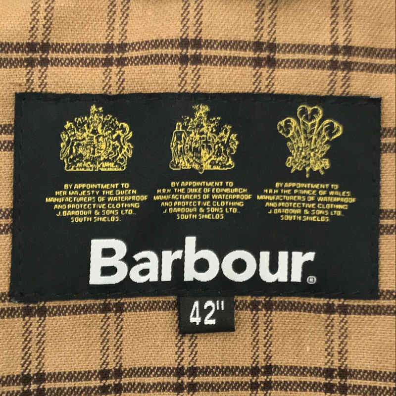 Barbour / バブアー | 2020AW | ROKU ロク 別注 HOODED TRANSPORT JACKET オイルドワックスコットン  ピンバッチ付き | 42 | ブラック | レディース