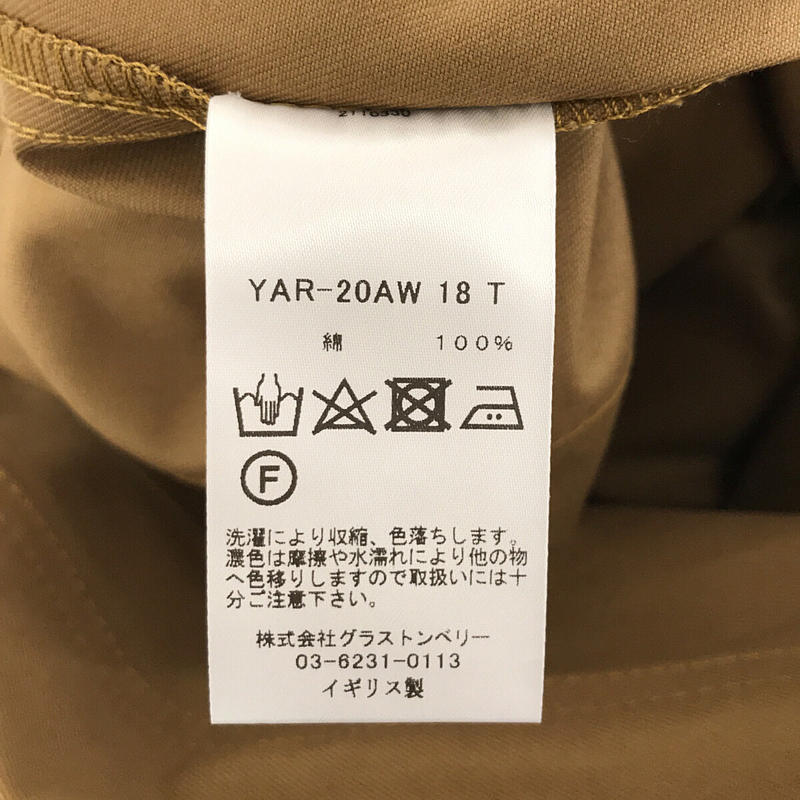 Yarmo / ヤーモ | 2020AW | 英国製 DUSTER COAT ブリスベンモス