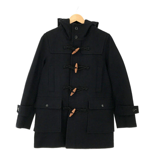 nanamica | SUBF461 WINDSTOPPER Wool Melton Duffle Coat Hoodie | XX-SMALL | Navy | Men's