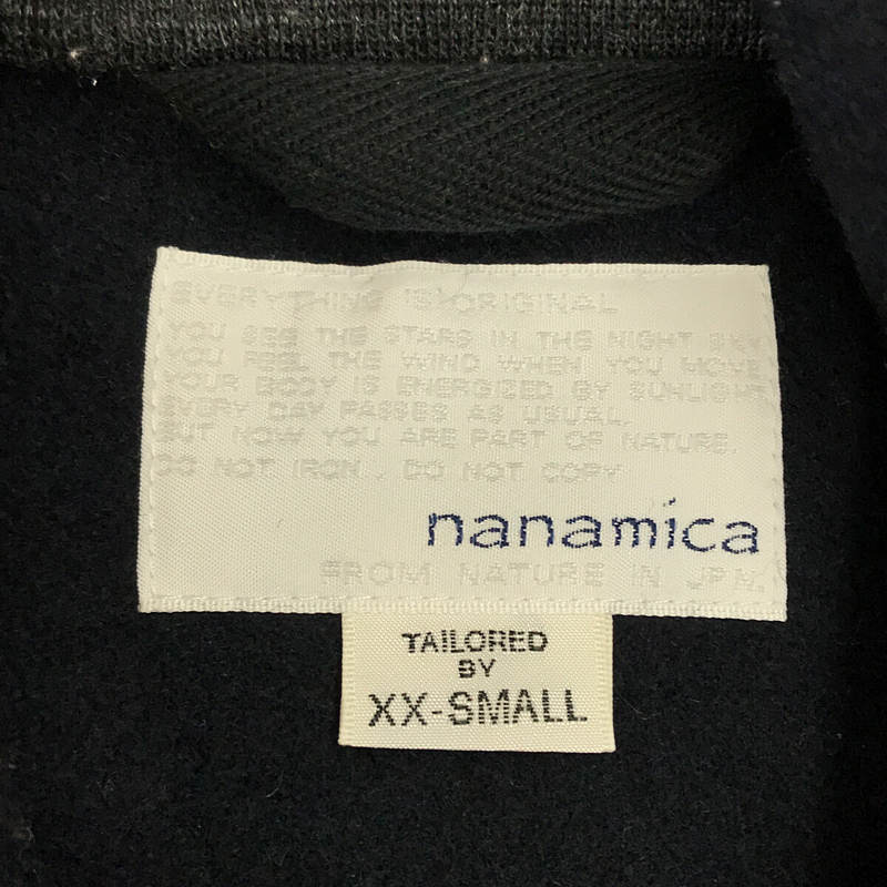 nanamica / ナナミカ | SUBF461 WINDSTOPPER ウィンドストッパー ウール メルトン ダッフルコート フーディー | XX-SMALL | ネイビー | メンズ