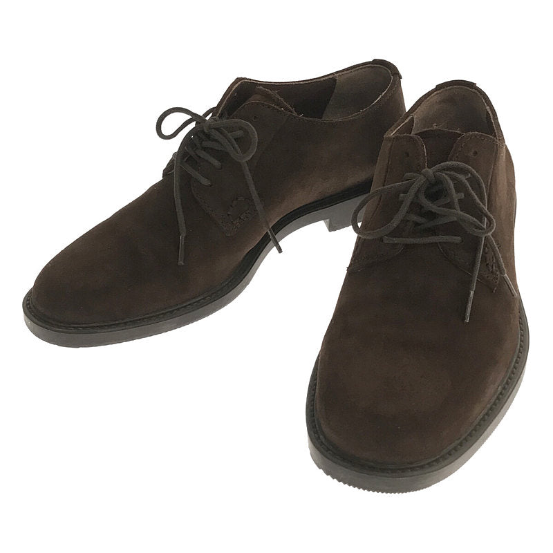 [New] BOEMOS | Lace-up suede shoes with box | Size 38 | Dark brown | Women's