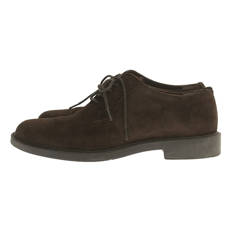 [New] BOEMOS | Lace-up suede shoes with box | Size 38 | Dark brown | Women's