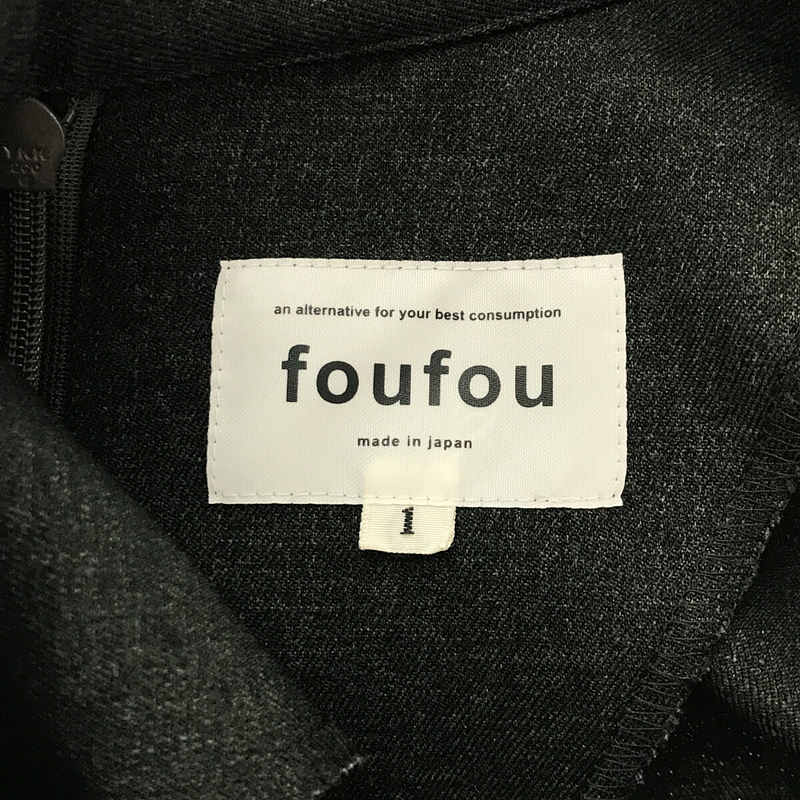 foufou / フーフー | primitive shirts collar one piece