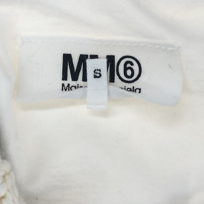 (超美品)maison margiela マルジェラ 異素材ニットシャツ 36偽情報で商品はございません