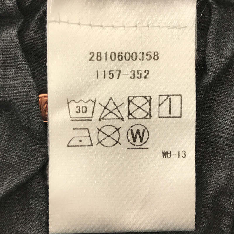 MOTHER / マザー | Deuxieme Classe ドゥーズィエムクラス 取扱い FADED BLACK INSIDER CROP インサイダー クロップド デニム パンツ | 28 | ダークグレー | レディース