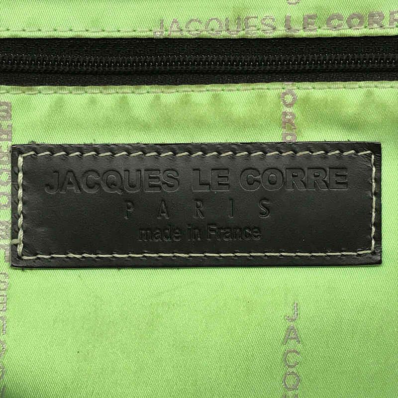 JACQUES LE CORRE / ジャックルコー | LONDON ロンドン オール レザー ワンショルダー バックパック | ベージュ | レディース