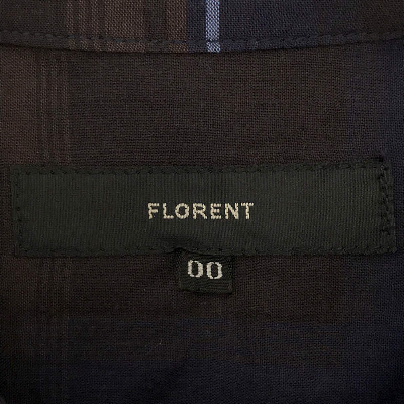 FLORENT / フローレント | 2022AW | オーガニックコットンチェック