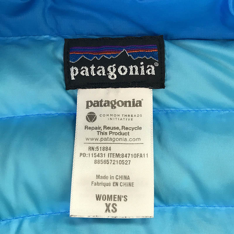 Patagonia / パタゴニア | ダウンセーターフーディ ジャケット | XS | ブルー | レディース