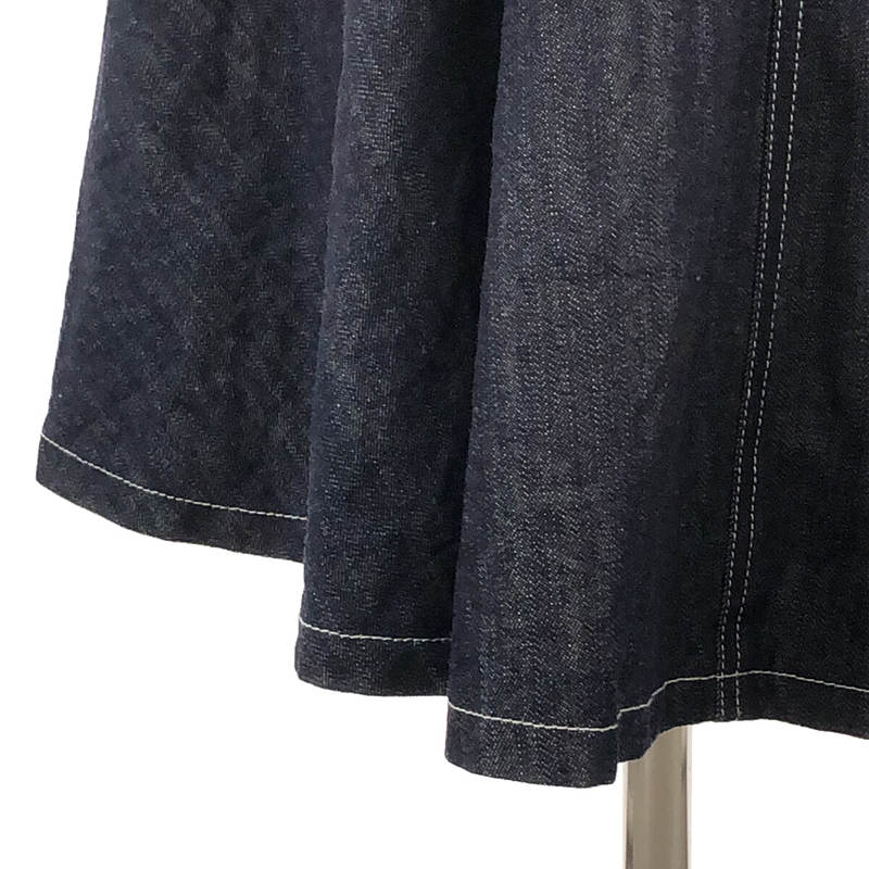 foufou / フーフー | super flare denim skirt スカート | 0 |