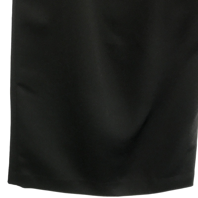 [Good Condition] IENA | 2022AW | Polyester Satin Easy Tight Skirt | 36 | Black | Women's