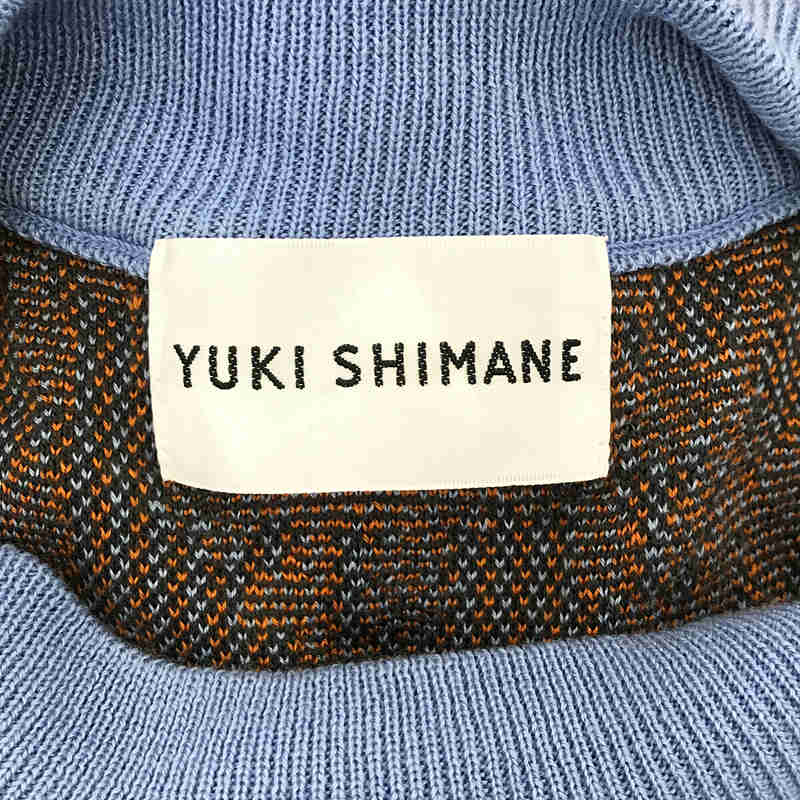 YUKI SHIMANE / ユキシマネ   Flower Sparkle knit vest dress